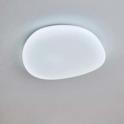 Minimalist Pebble Acrylic LED Flush Mount Light