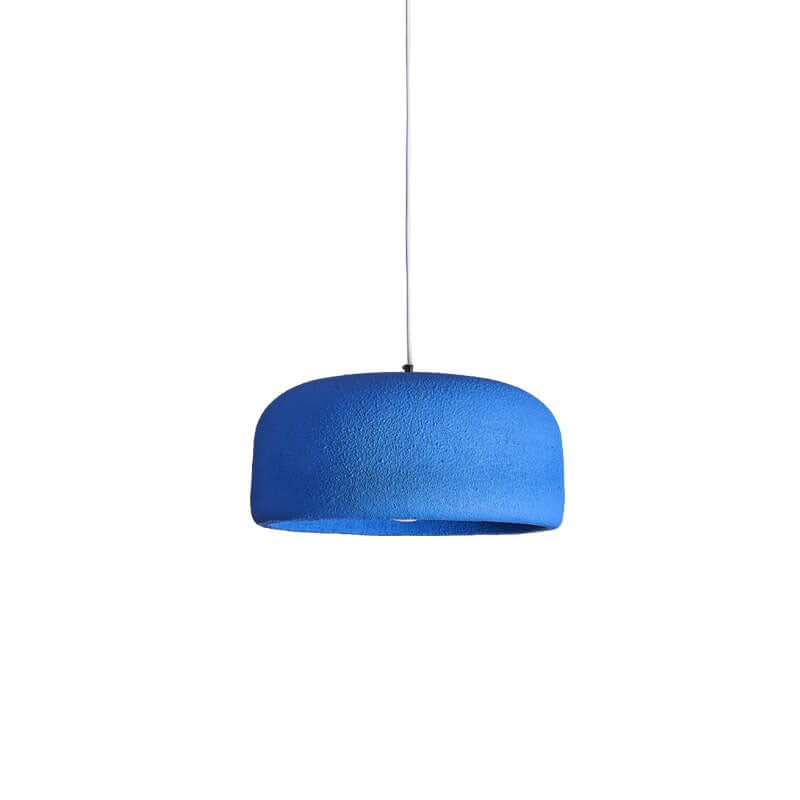 Japanese Matte Resin Dome Pendant Light
