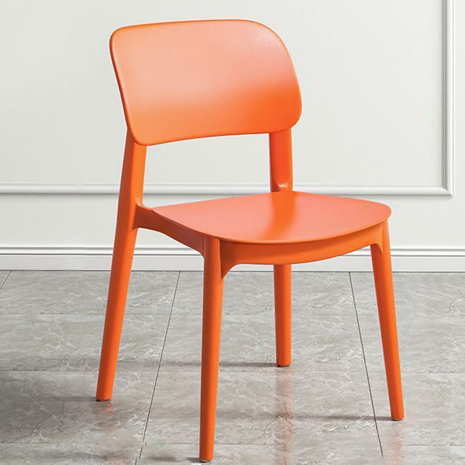 Nordic Macaron Stackable Dining Chair — Light Green