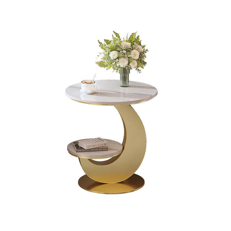 Luxury Round Sintered Stone Coffee Table
