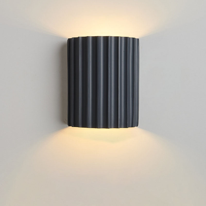 Nordic Resin Tiles 2-Light Sconce