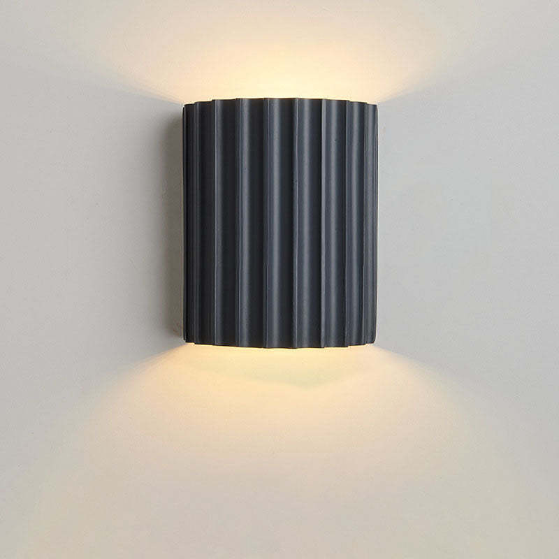 Nordic Resin Tiles 2-Light Sconce