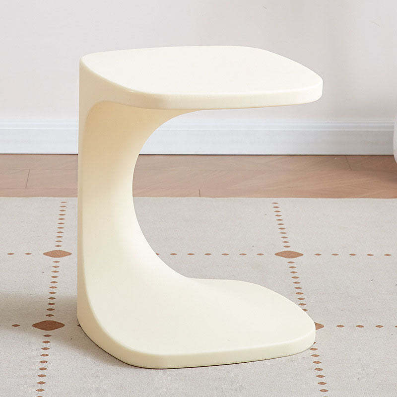 Minimalist C-Shape Acrylic Coffee Table
