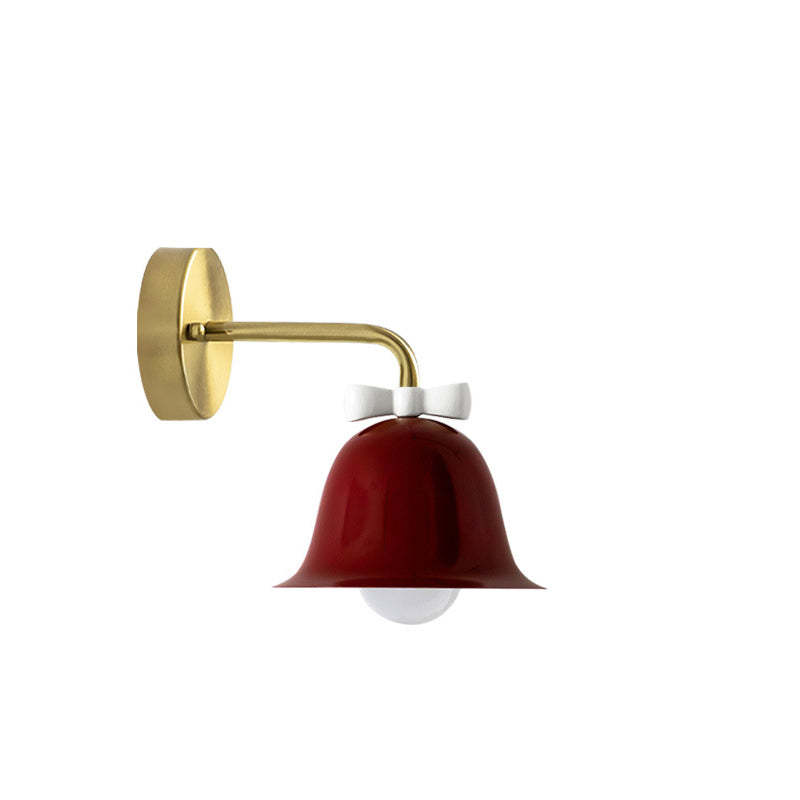 French Minimalist Bell Butterfly Iron Sconce