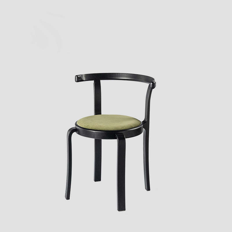 Traditional flannel dining chairs & benches in wood