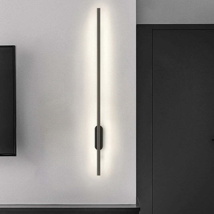 Modern Aluminum Antler Strip LED Sconce — Gold / B / 220V-240V For UK/AU