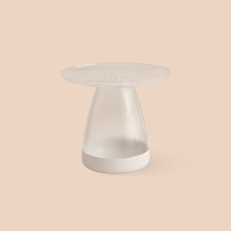 Minimalist Round Plastic Coffee Table