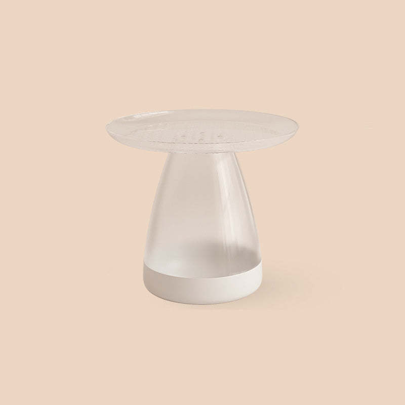 Minimalist Round Plastic Coffee Table