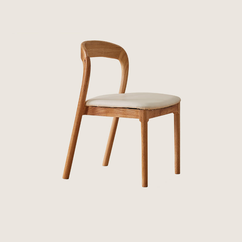 Vintage Braided Rope Wood Dining Chair