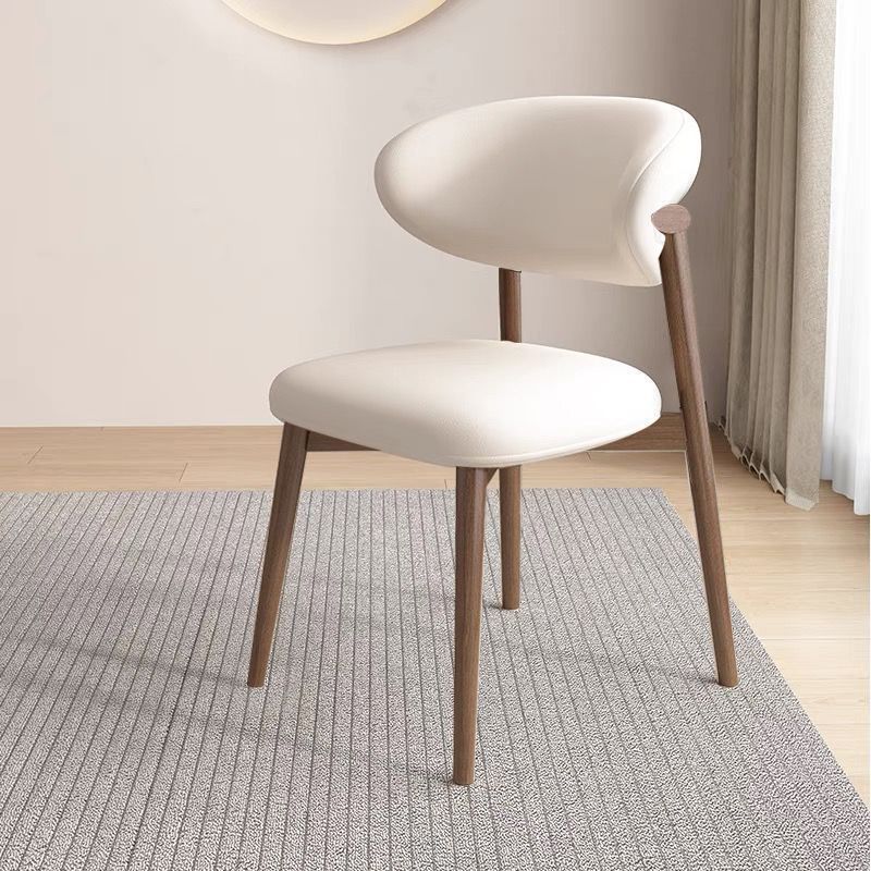 Nordic Leather Metal Dining Chair