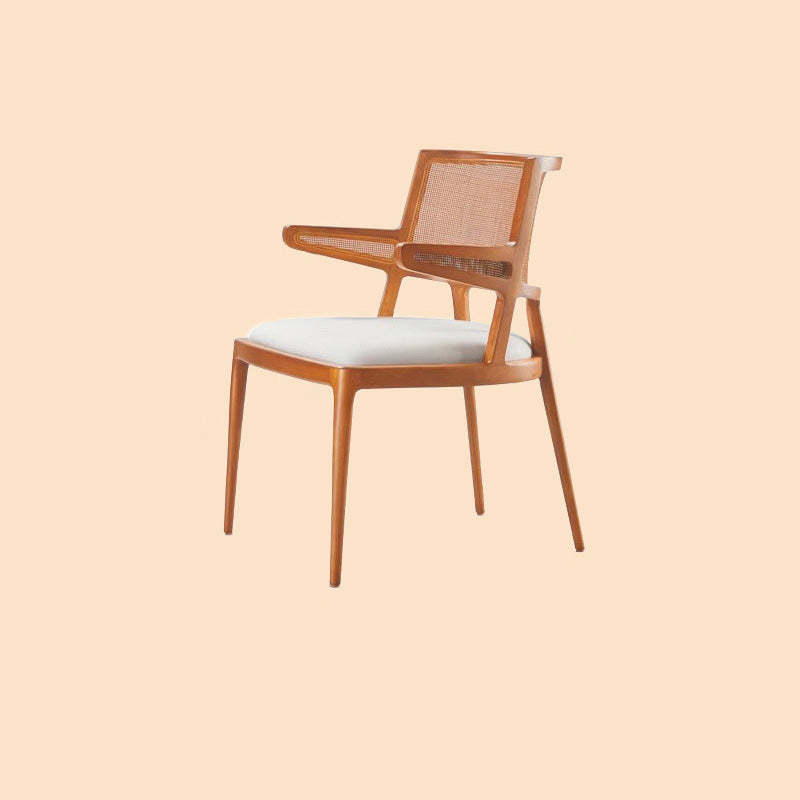 Lighom microfiber retro wood dining chairs & benches