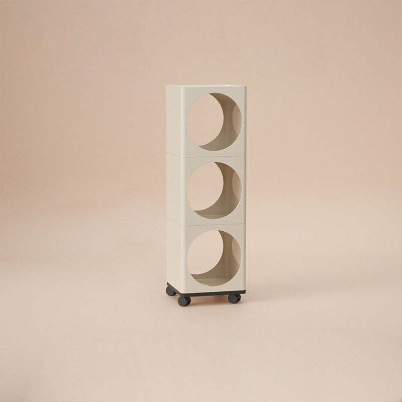 Modern Cubic Round Movable End Table