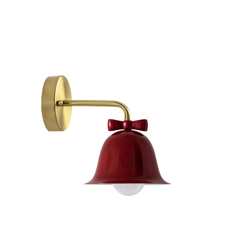 French Minimalist Bell Butterfly Iron Sconce