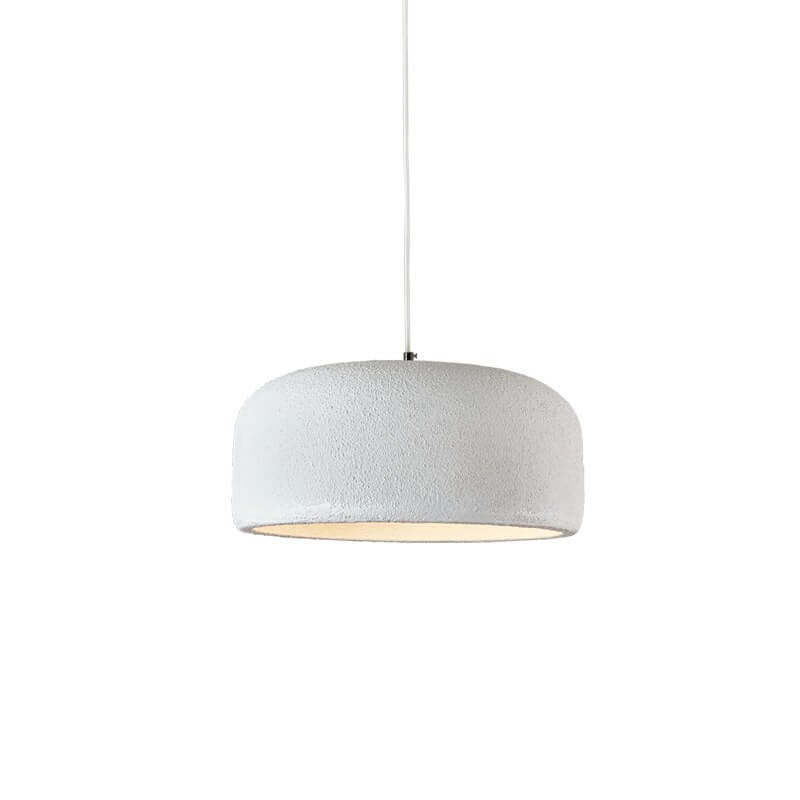 Japanese Matte Resin Dome Pendant Light