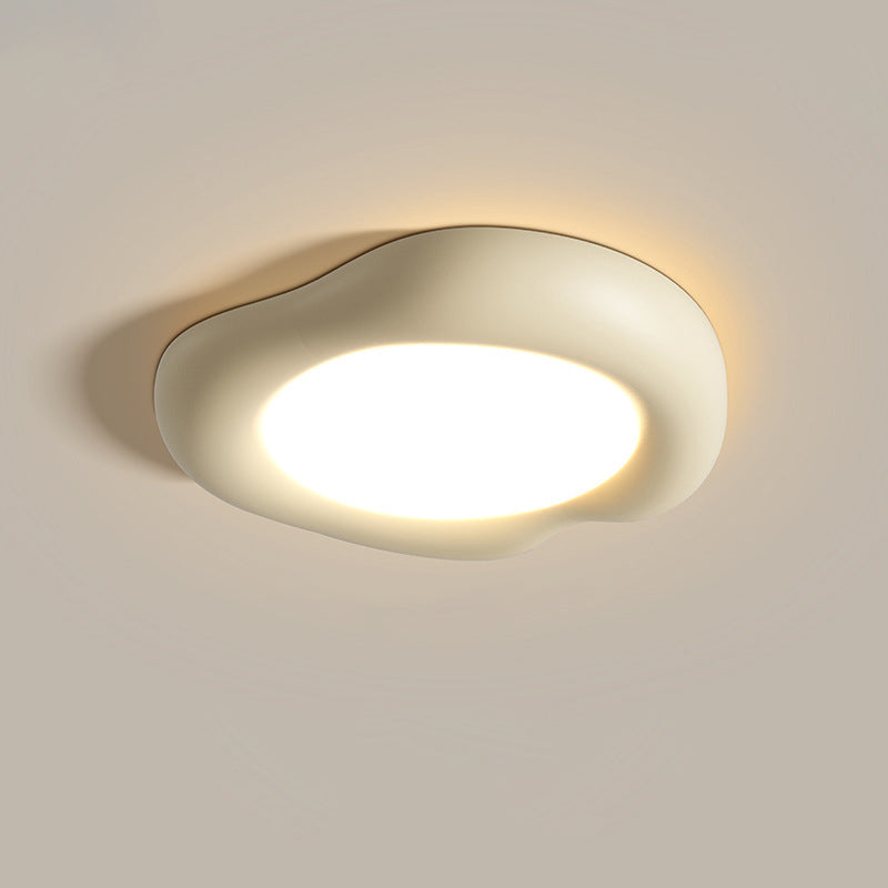 Minimalist Apple Shape LED Flush Mount Light