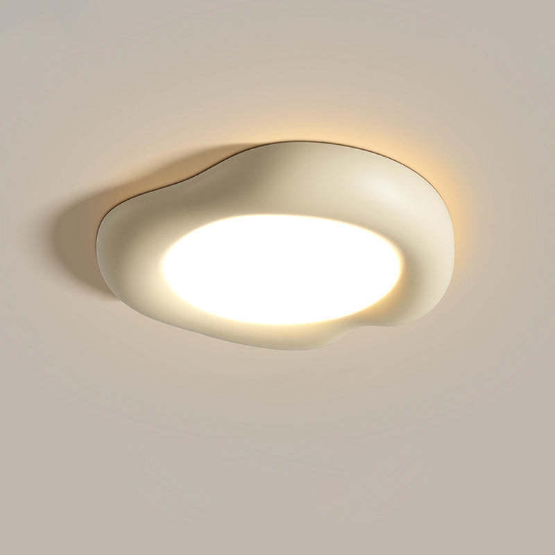 Minimalist Apple Shape LED Flush Mount Light