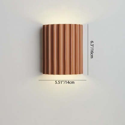 Nordic Resin Tiles 2-Light Sconce