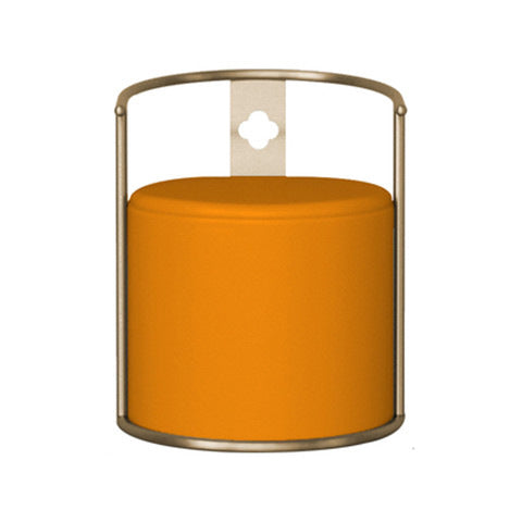 Contemporary Microfiber Leather Cylinder Vanity Stool