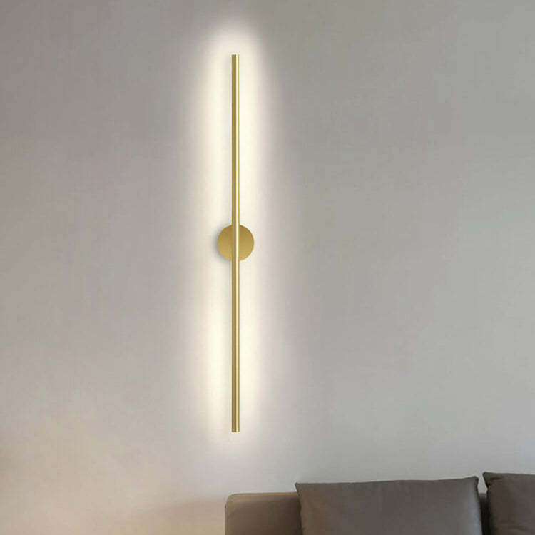 Modern Aluminum Antler Strip LED Sconce — Gold / A / 220V-240V For UK/AU