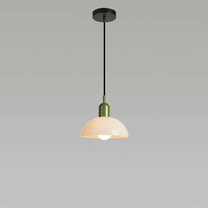 Minimalist Glass Hemisphere Pendant Light