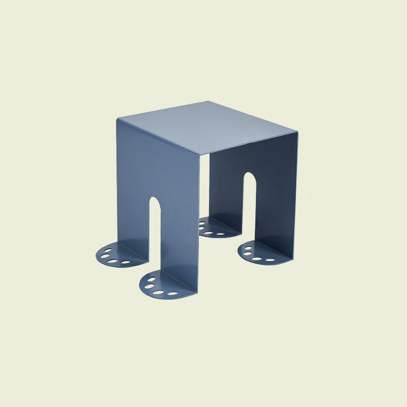 Scandinavian Iron Square End Table