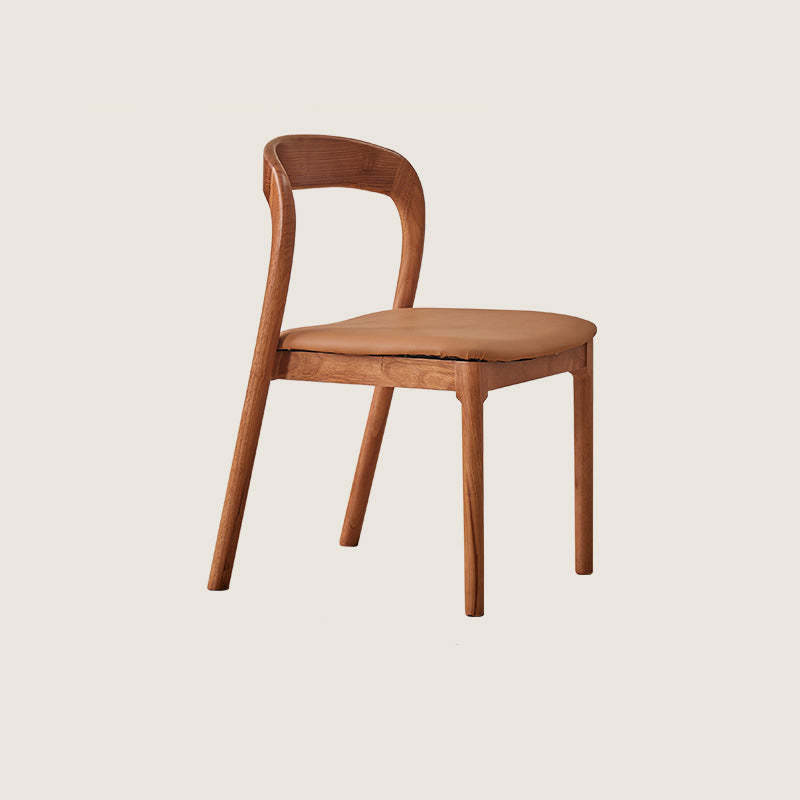 Vintage Braided Rope Wood Dining Chair