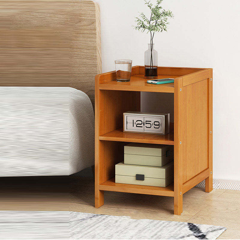 Minimalist Bamboo 1/2-Drawer Nightstand