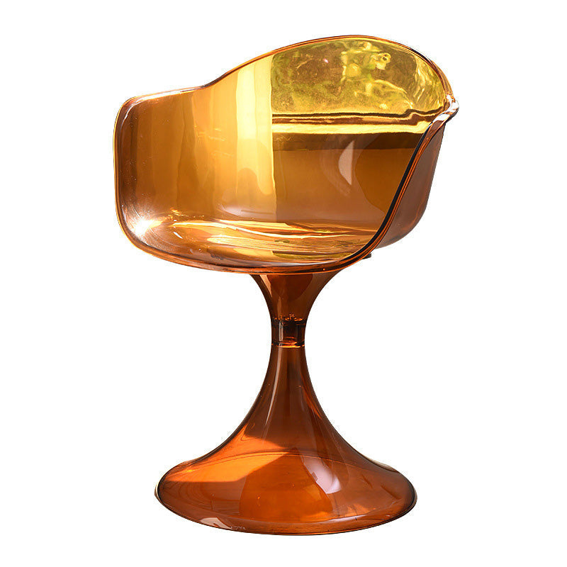 Nordic Acrylic Arc Dining Chair