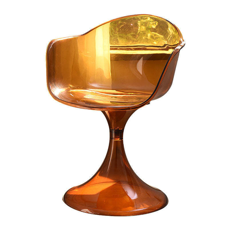 Nordic Acrylic Arc Dining Chair