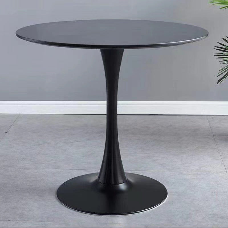 Minimalist Steel Artificial Plate Coffee Table