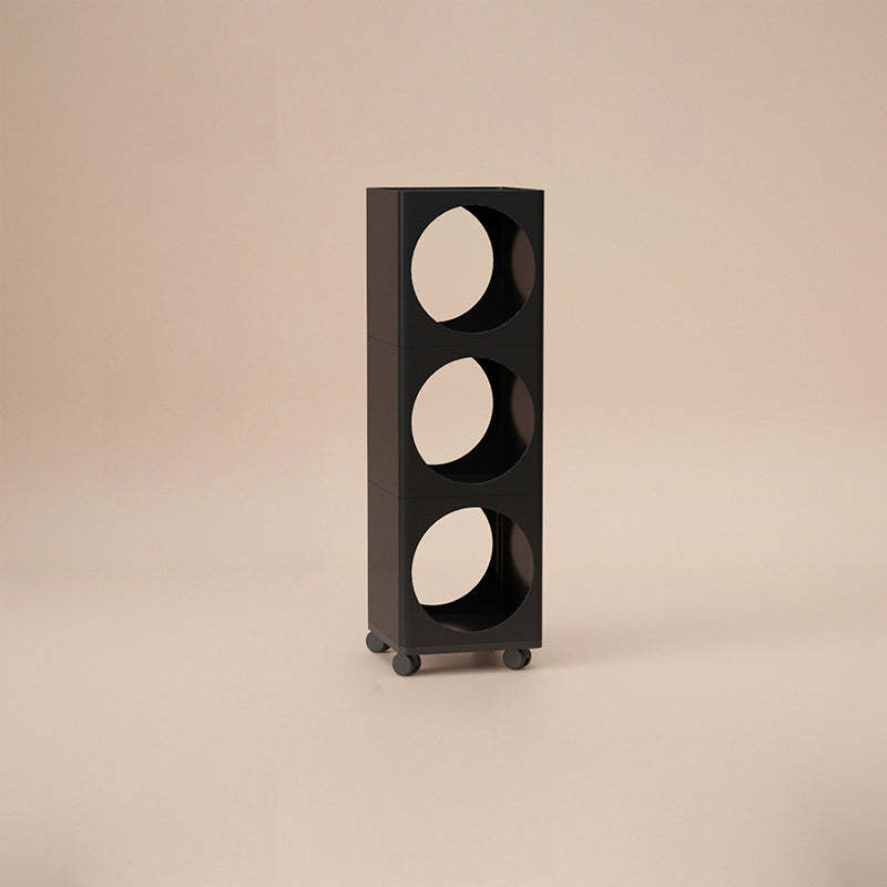 Modern Cubic Round Movable End Table