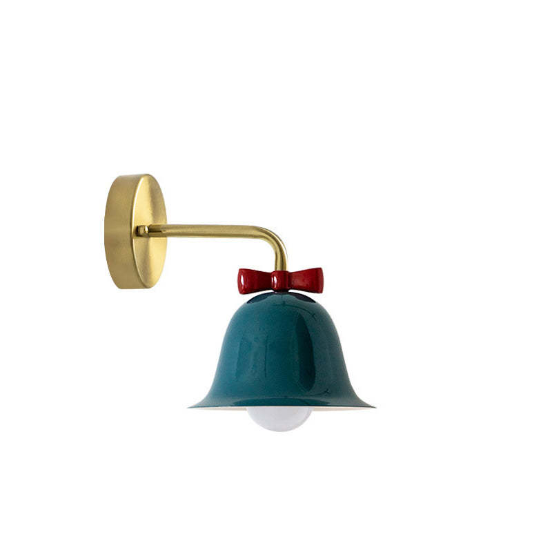 French Minimalist Bell Butterfly Iron Sconce