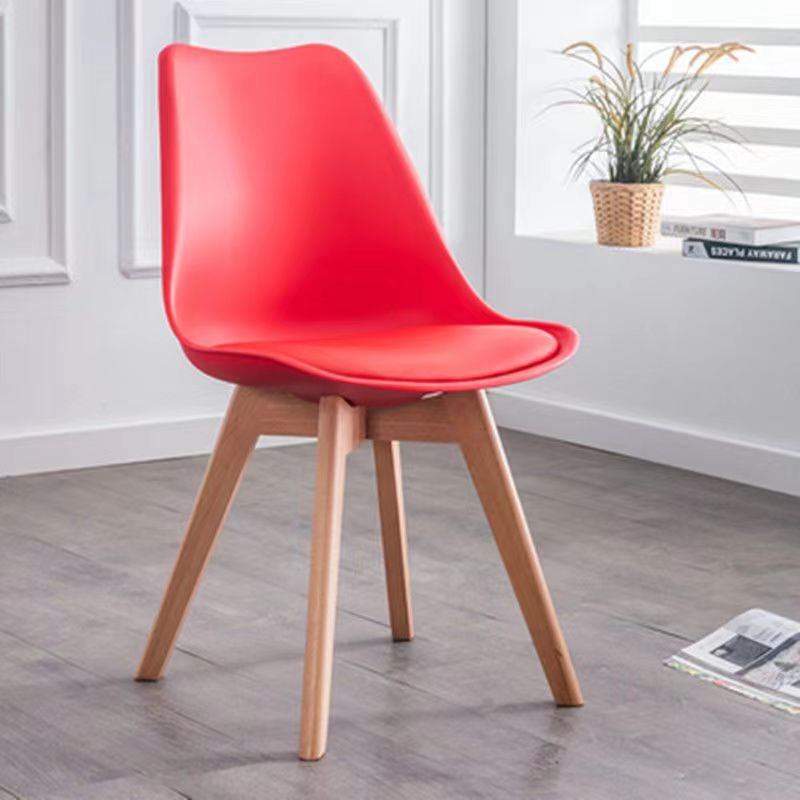 Minimalist Tulip Wood Chair