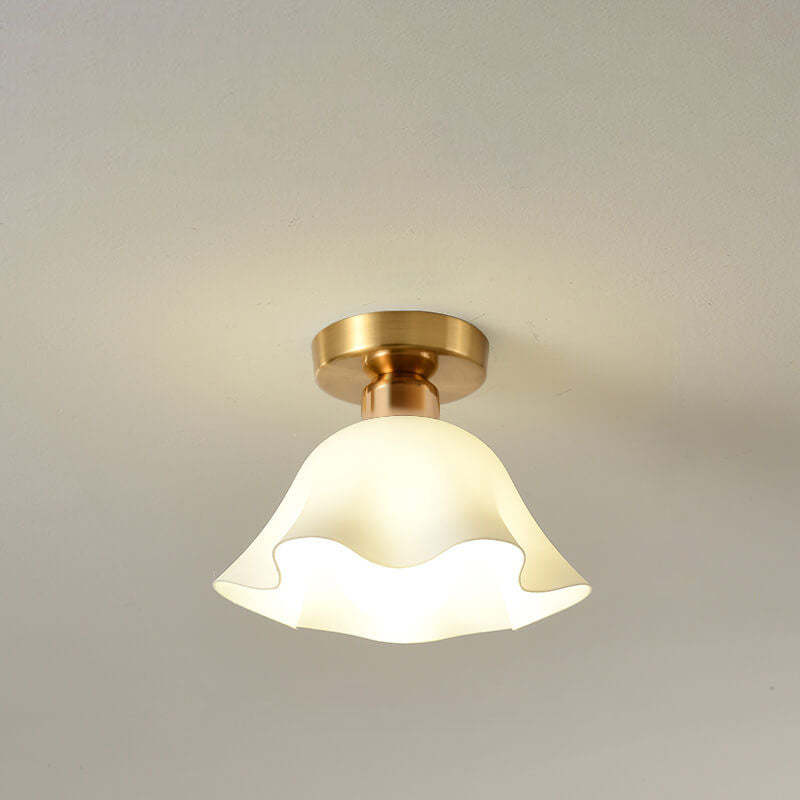 Scandinavian Iron Flower Diamond Light