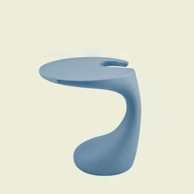 Contemporary C-Shape Coffee Table