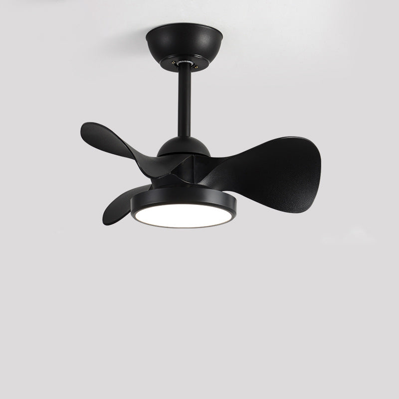 Retro Round Acrylic LED Ceiling Fan Light