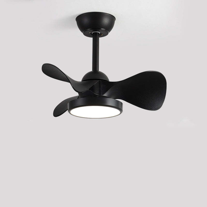 Retro Round Acrylic LED Ceiling Fan Light