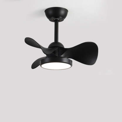Retro Round Acrylic LED Ceiling Fan Light