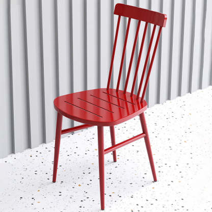 Scandinavian Square Steel Armchair
