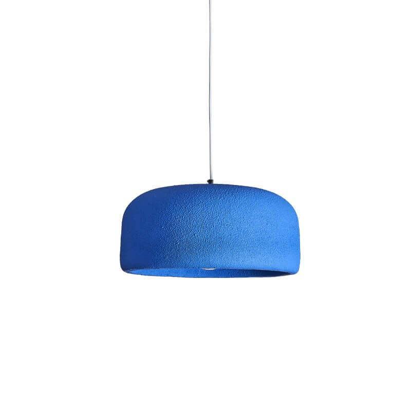 Japanese Matte Resin Dome Pendant Light