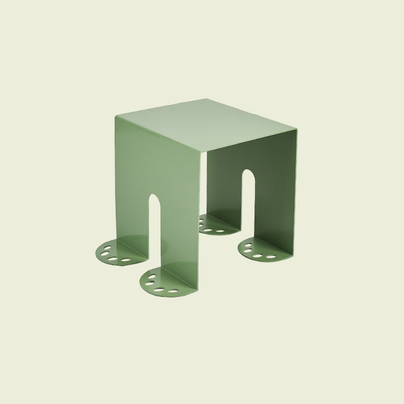 Scandinavian Iron Square End Table