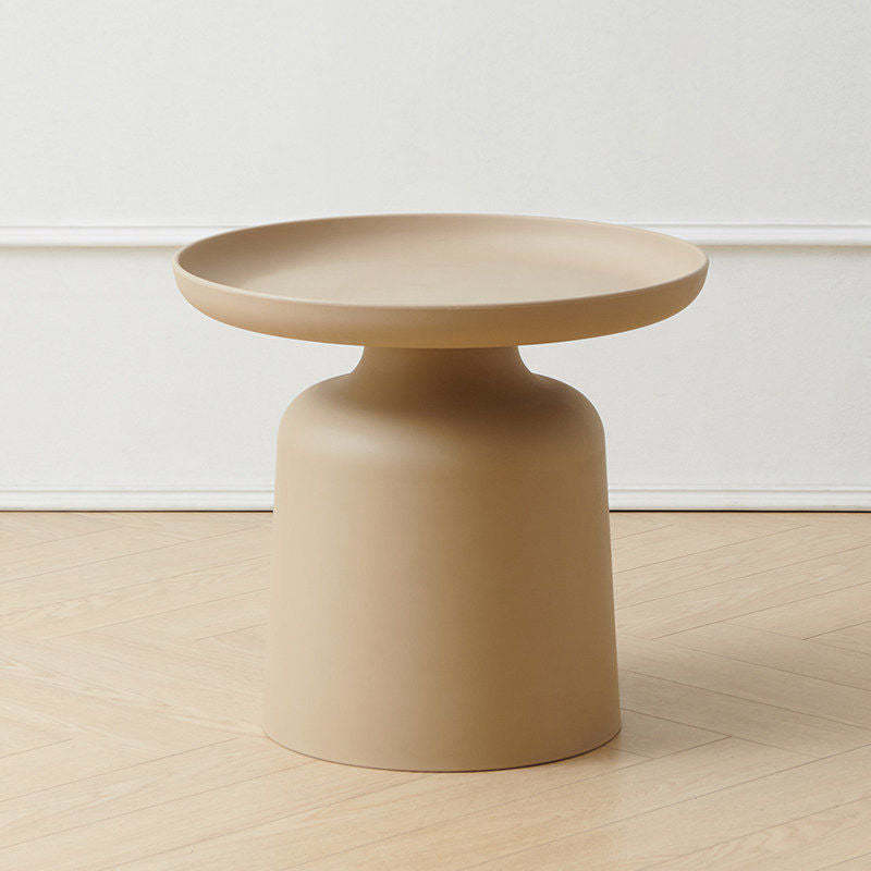 Gray nordic round coffee tables