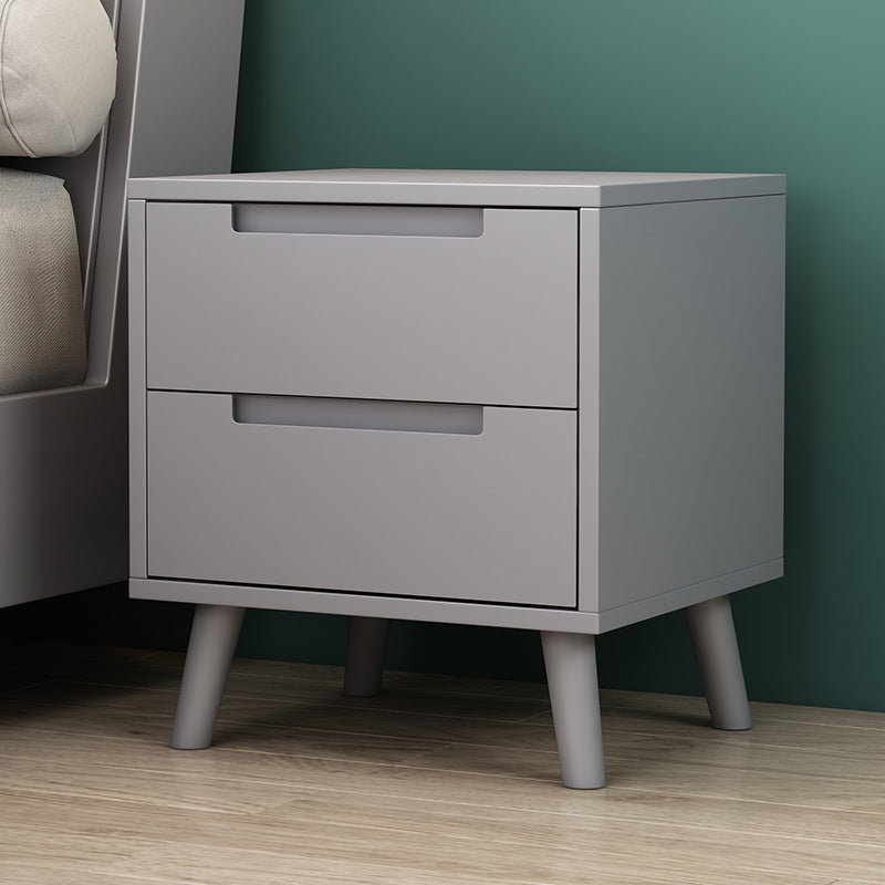 Nordic Wood 1/2-Drawer Nightstand