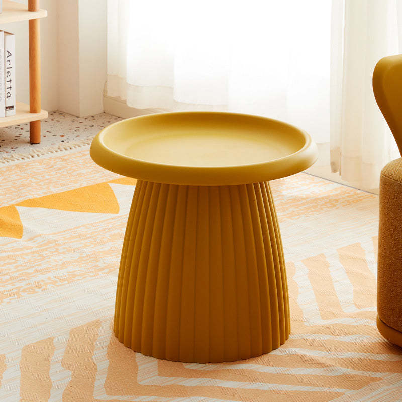 Contemporary Cone Lace Plastic Coffee Table