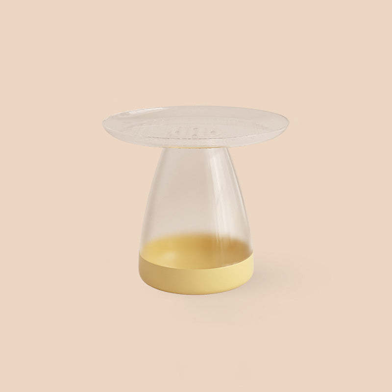 Minimalist Round Plastic Coffee Table