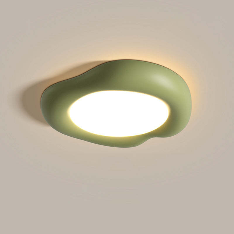 Minimalist Apple Shape LED Flush Mount Light