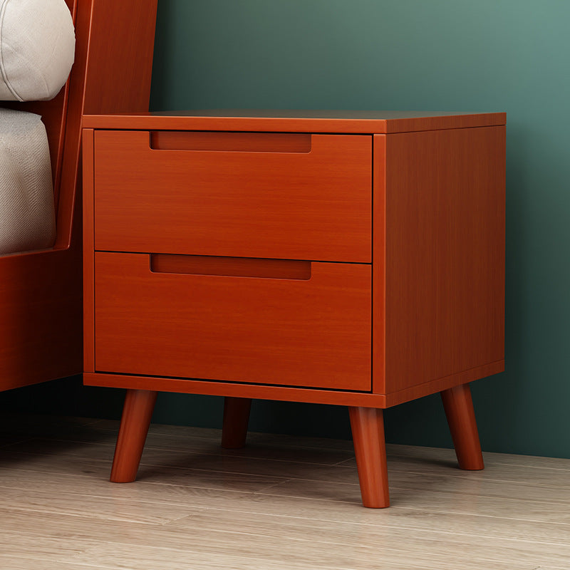 Nordic Wood 1/2-Drawer Nightstand