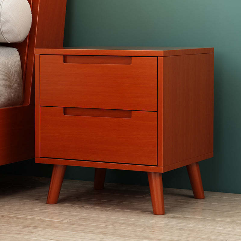 Nordic Wood 1/2-Drawer Nightstand