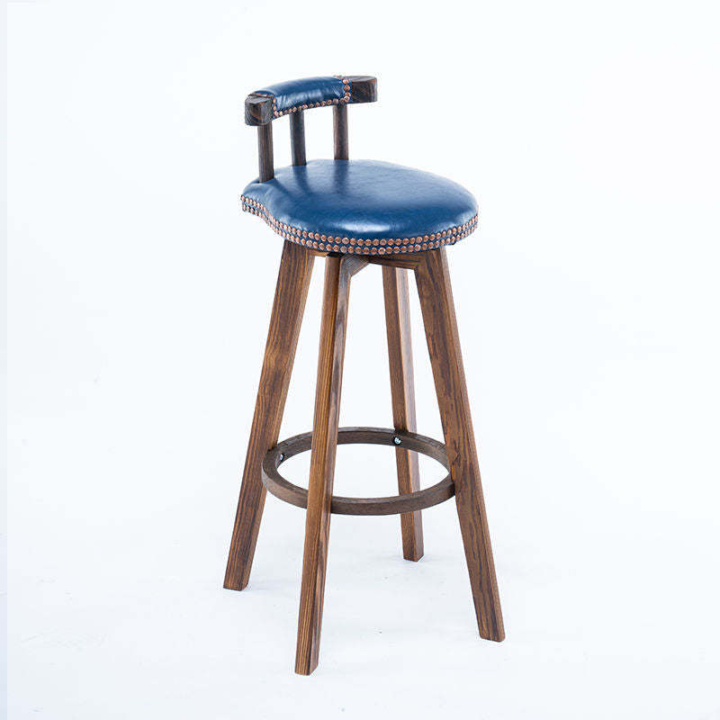 Lighom retro blue bar & counter stools