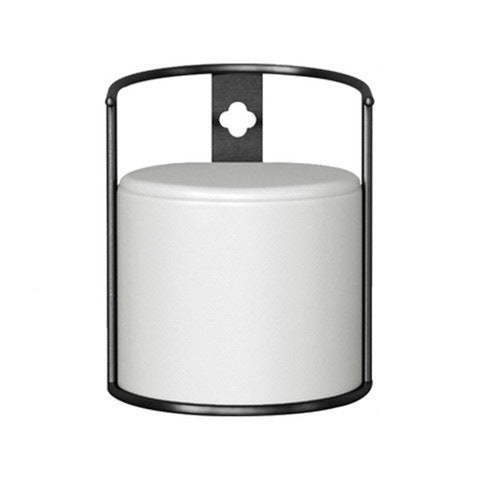 Contemporary Microfiber Leather Cylinder Vanity Stool